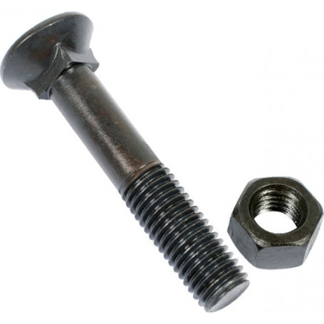 BOULON TETE FRAISEE COLLET CARRE 14X80 12.9 BRUT(BTE DE 25)