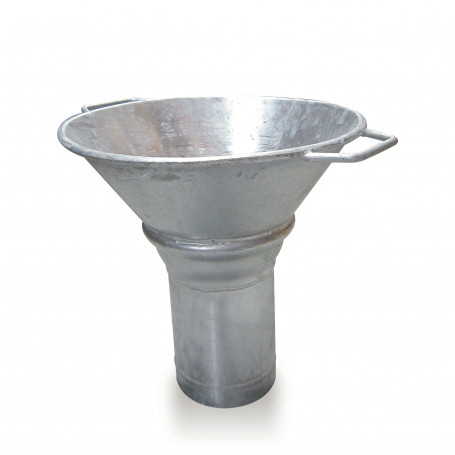CONE DE REMPLISSAGE DROIT Ø 200 GALVA