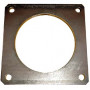 Bride 4 trous pour vanne 8"