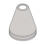 CONE CAOUTCHOUC Ø150 HT 220