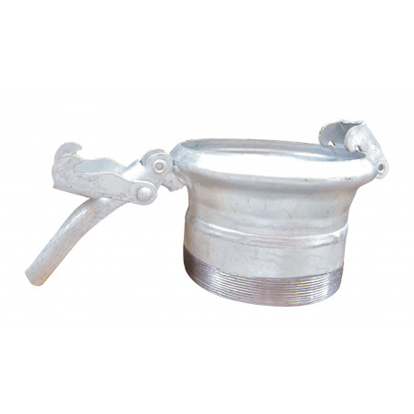 Raccord femelle type italien Ø150 avec filetage 5"