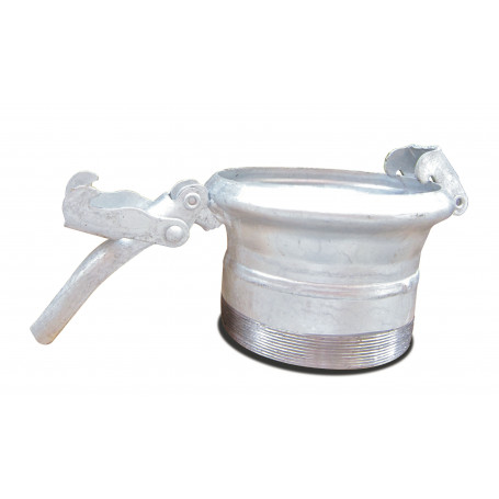 Raccord femelle type italien Ø150 avec filetage 6"