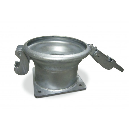 Raccord lisier à griffe et bride 4 trous Ø 200 - 8"