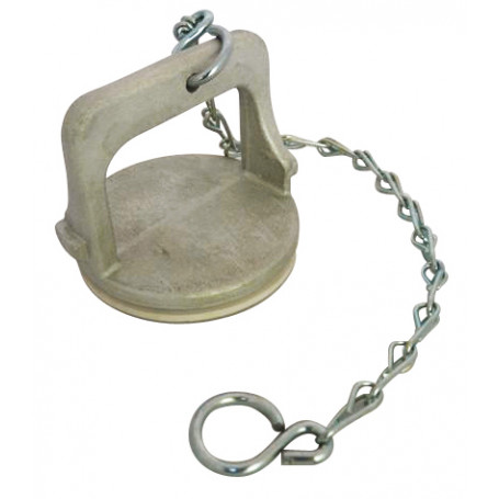 BOUCHON S/VER POIGNEE CHAINETTE DN80