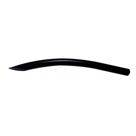 Dent de fourche cylindrique courbée Ø35 long. 600