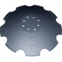 DISQUE CRENELE FOND PLAT Ø460X4 8 TROUS AD.AMAZONE AGRIPOWER