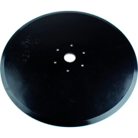 DISQUE DE SEMOIR LISSE Ø350X3 6 TROUS AD. RIBOULEAU