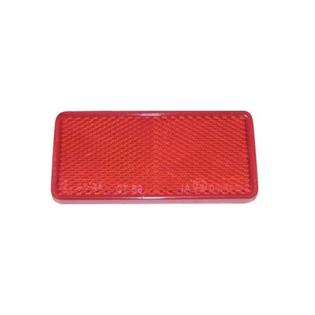 CATADIOPTRE RECT. ROUGE 94X44 ADH.(PAR 2)