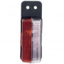 FEU DE GABARIT ROUGE/BLANC SEMELLE FIXATION SANS LAMPES