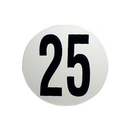 DISQUE ADHESIF 25KM/H D.200MM (PAR 5)