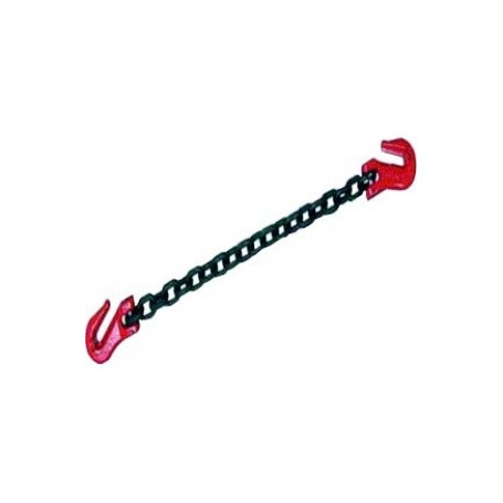 ELINGUE D ARRIMAGE LG 3.5M AV 2 CROCHETS RACCOUR CHAINE Ø8