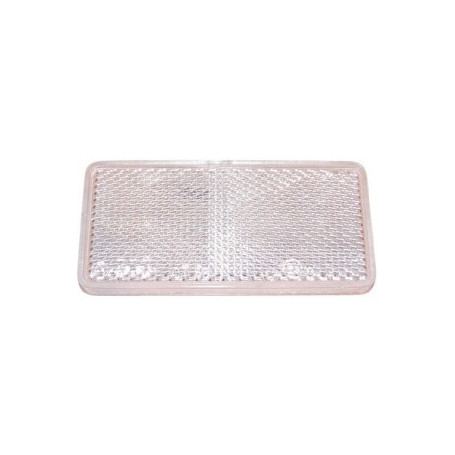 CATADIOPTRE RECT. BLANC 94X44 ADH.(PAR 2)