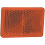 CATADIOPTRE RECT.ORANGE 57X40 ADHESIF (PAR 2)