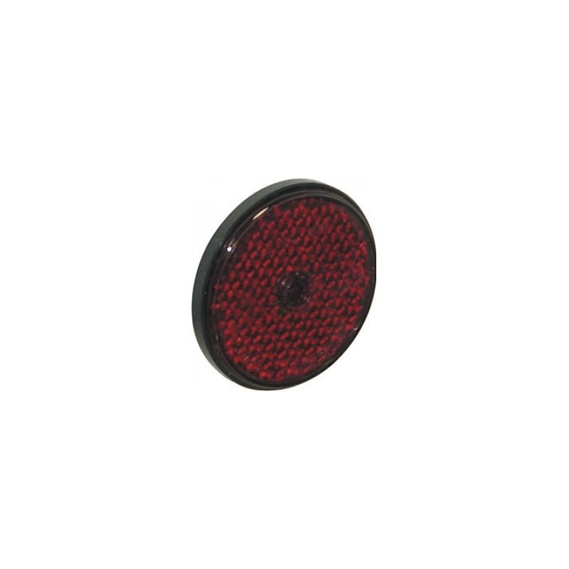 Lot De 10 Catadioptres Ronds Rouges - Diamètre 6 Cm, Certification ECE, Pour Remorque, Camping-car, Tracteur - 9