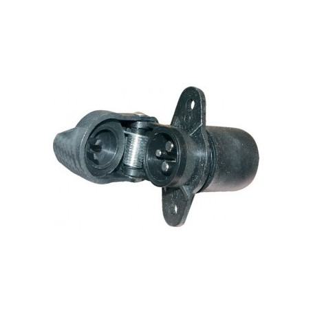 PRISE 3 PLOTS MALE PLAST. 2X25A 1X5A