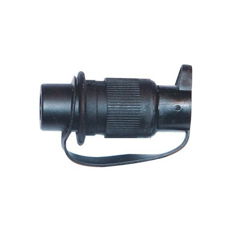 FICHE 3 BORNES FEMEL. PLAST 2X25A 1X5A