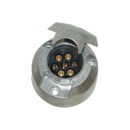 SOCLE 7 PLOTS FEMELLE ALU