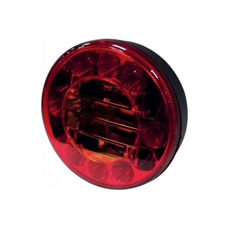 FEU LED 3 FONCTIONS ROND 122 EA45 10/30V