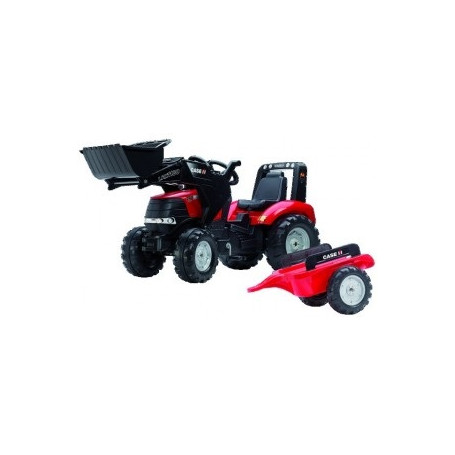 TRACTEUR CASE IH PUMA REMORQUE ET CHARGEUR