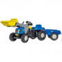 TRACTEUR NEW HOLLAND AVEC CHARGEUR