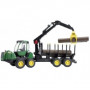 PORTEUR FORESTIER JOHN DEERE 1210E+CHARGEUR