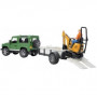 LAND ROVER DEFENDER AV.REMORQ./MINI PELLE+PER