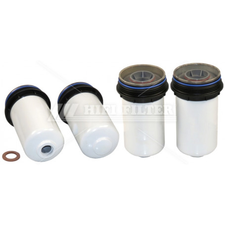 Kit filtre à gasoil KN40741 |HIFI FILTER