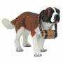 CHIEN SAINT BERNARD AU TONNEAU