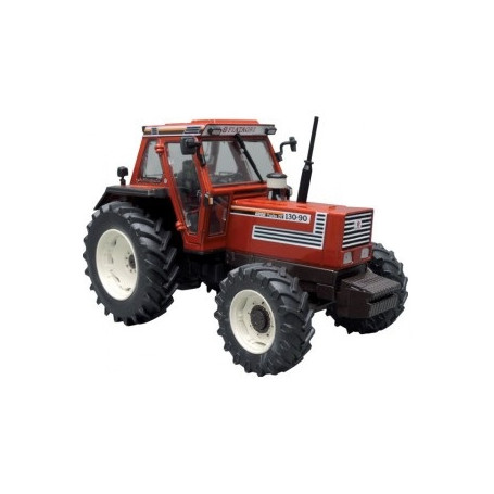 Tracteur Miniature REPLICAGRI FIAT 130-90 DT - Échelle 1/32, Modèle Rouge, REP116