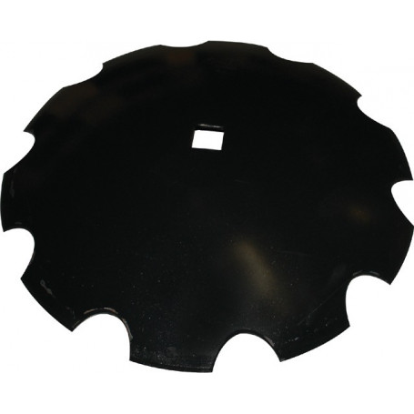 DISQUE CRENELE Ø660X6 TROU CARRE 41 AGRIPOWER