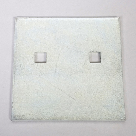 GRATTOIR HOWARD 100X100 EP3 2 TROUS 10 ADAPTABLE