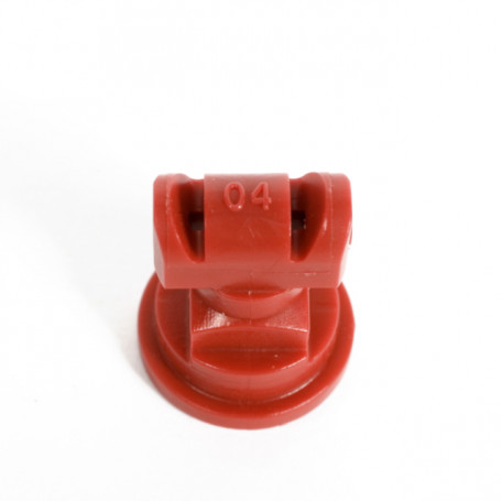 BUSE DOUBLE JET PLAT TTJ60-11004-VP ROUGE POLYMERE TEEJET LA PIECE