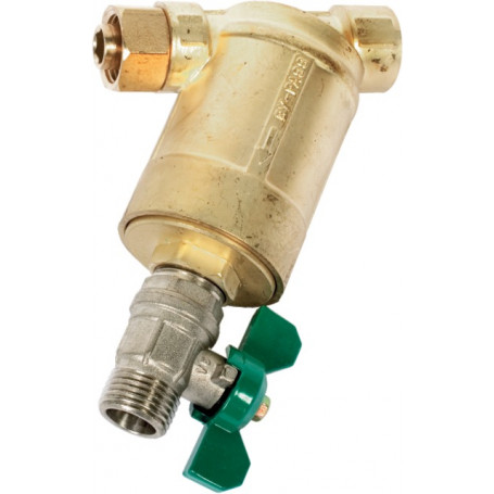 FILTRE EN LAITON G 1/2 40 A/RACC.