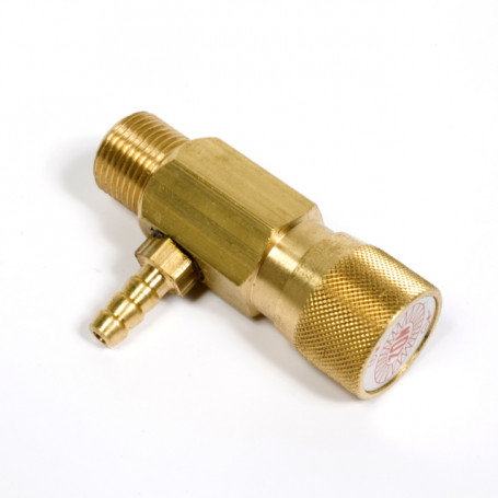 ROBINET POUR DETENDEUR CANON A GAZ