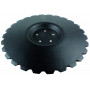 DISQUE CRENELE FOND PLAT Ø560X4 5 TROUS AD.UNIA AGRIPOWER