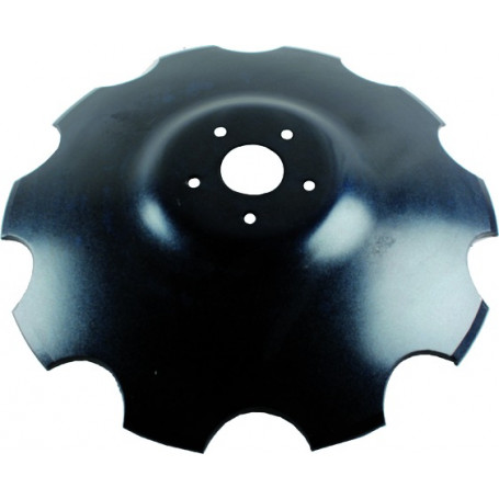 DISQUE CRENELE FOND PLAT Ø510X6 5 TROUS AD.SIMBA P11462 AGRIPOWER