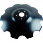 DISQUE CRENELE FOND PLAT Ø510X6 5 TROUS AD.SIMBA P11462 AGRIPOWER