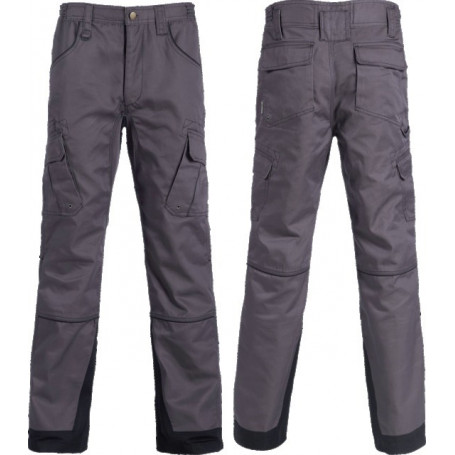 PANTALON DE TRAVAIL TAILLE 40 MULTIPOCHES GRIS