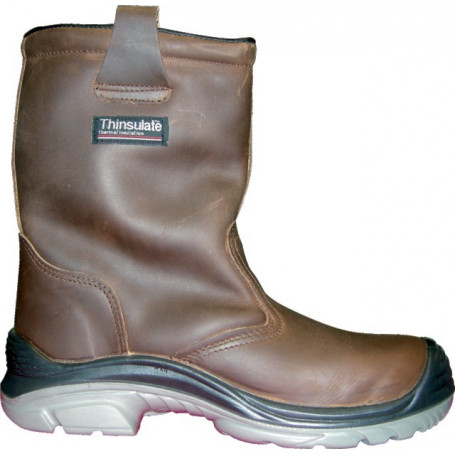 BOTTES DE SECURITE THINSULATE NORDIC PLUS MARRON P42