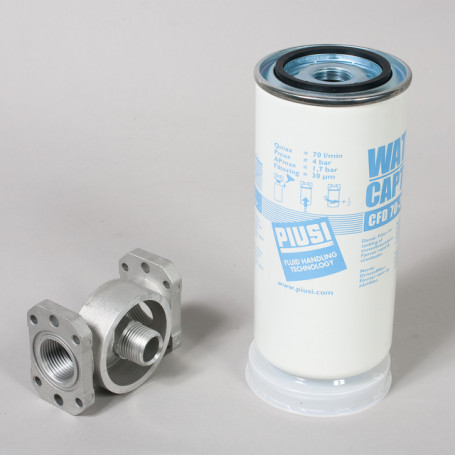 FILTRE AVEC SEPARATEUR EAU 70L/MN COMPLET AVEC SUP PIUSI