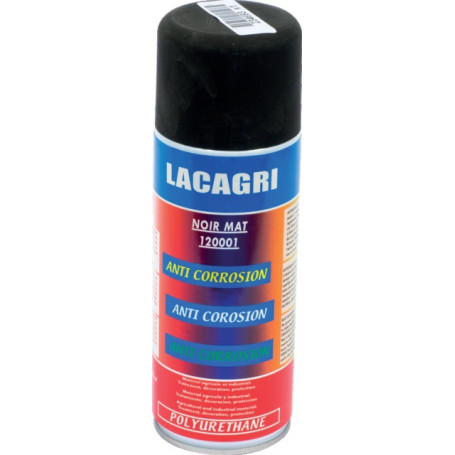 PEINTURE ANTI-CORROSION NOIR MAT AEROSOL 400ML