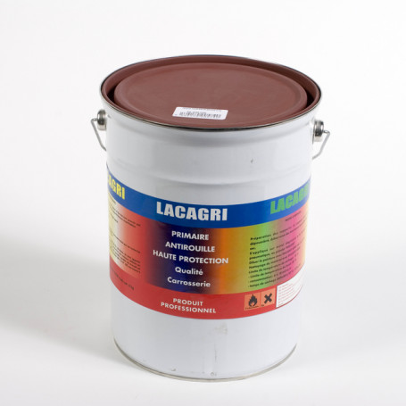 PEINTURE ANTI-CORROSION BRUN ROUGE PRIMAIRE POT DE 6 L