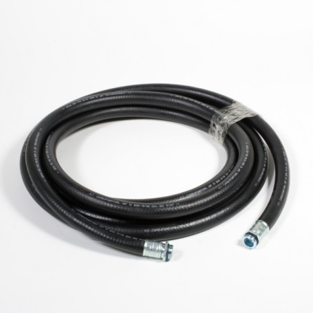 FLEXIBLE REFOULEMENT GASOIL 8M D25MM AVEC RACCORDS 1 PIUSI