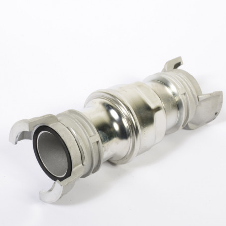 CLAPET ANTIRETOUR INOX DN50 AVEC RACCORDS A VERROU