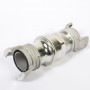CLAPET ANTIRETOUR INOX DN50 AVEC RACCORDS A VERROU