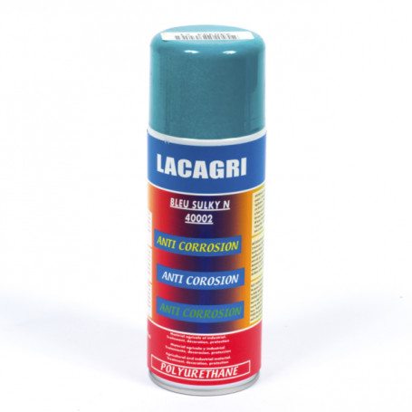 PEINTURE ANTI-CORROSION BLEU SULKY RAL 5021 AEROSOL 400ML