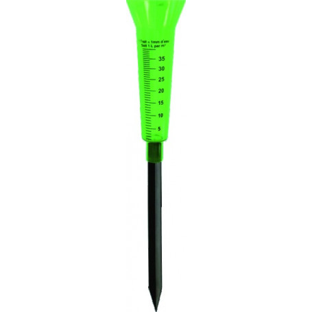 PLUVIOMETRE DE JARDIN AVEC PIQUET