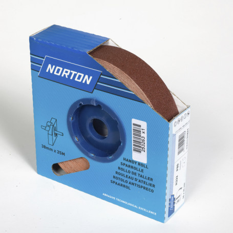 TOILE CORINDON R222 38MMX25M GRADE 80 ROULEAU