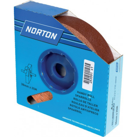 TOILE CORINDON R222 38MMX25M GRADE 100 ROULEAU