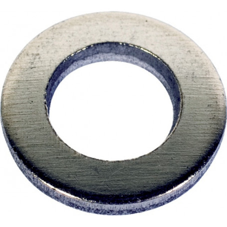 Rondelle plate chanfreinee d.6mm brut (boite de 250)